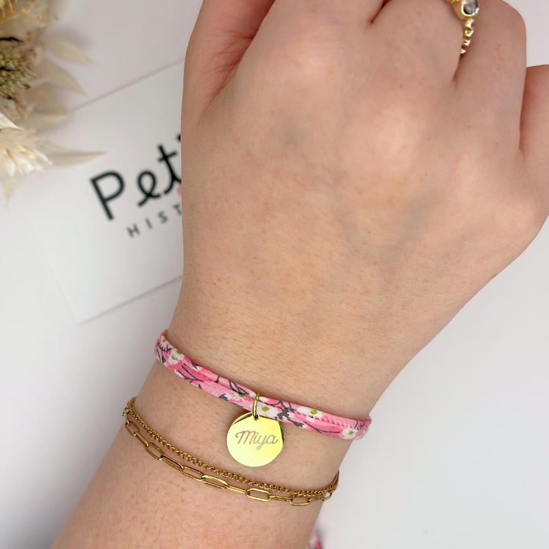 Bracelet Liberty "Cerisier du japon" – Plaqué or