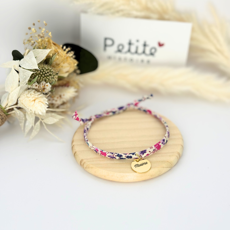 Bracelet Liberty "Jardin des Pivoines" – Plaqué or