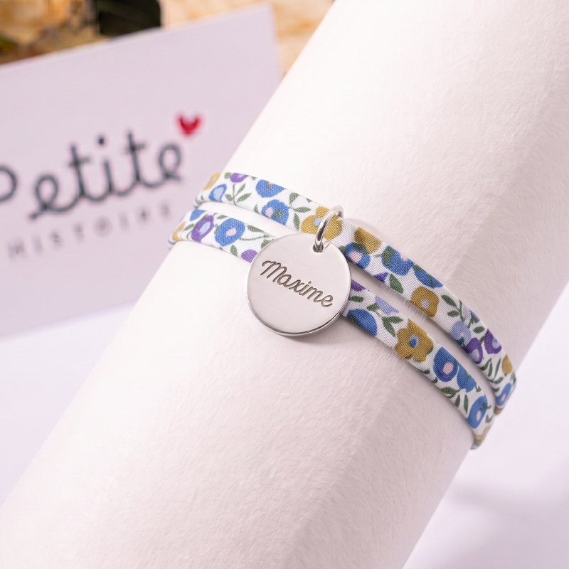 Bracelet Liberty « Fleurs des champs » – Argent