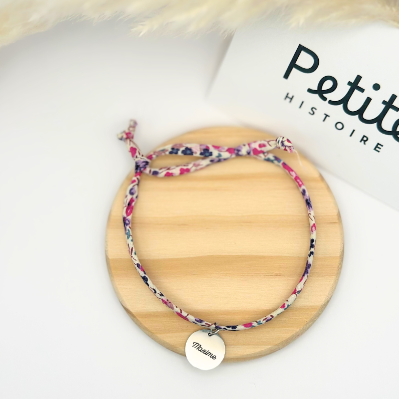 Bracelet Liberty "Jardin des Pivoines" – Argent